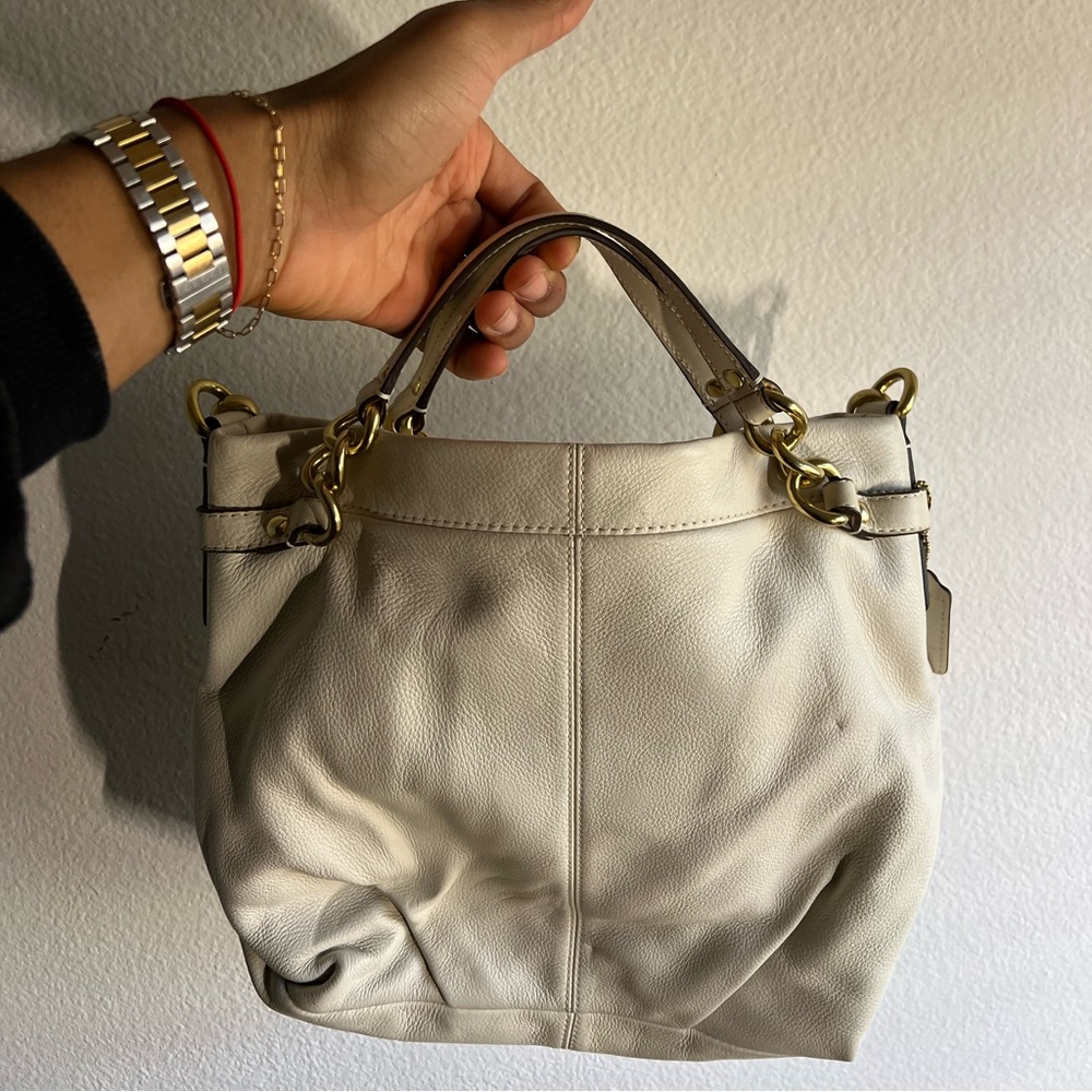 Coach Brooke Shoulder Bag "Ivory"